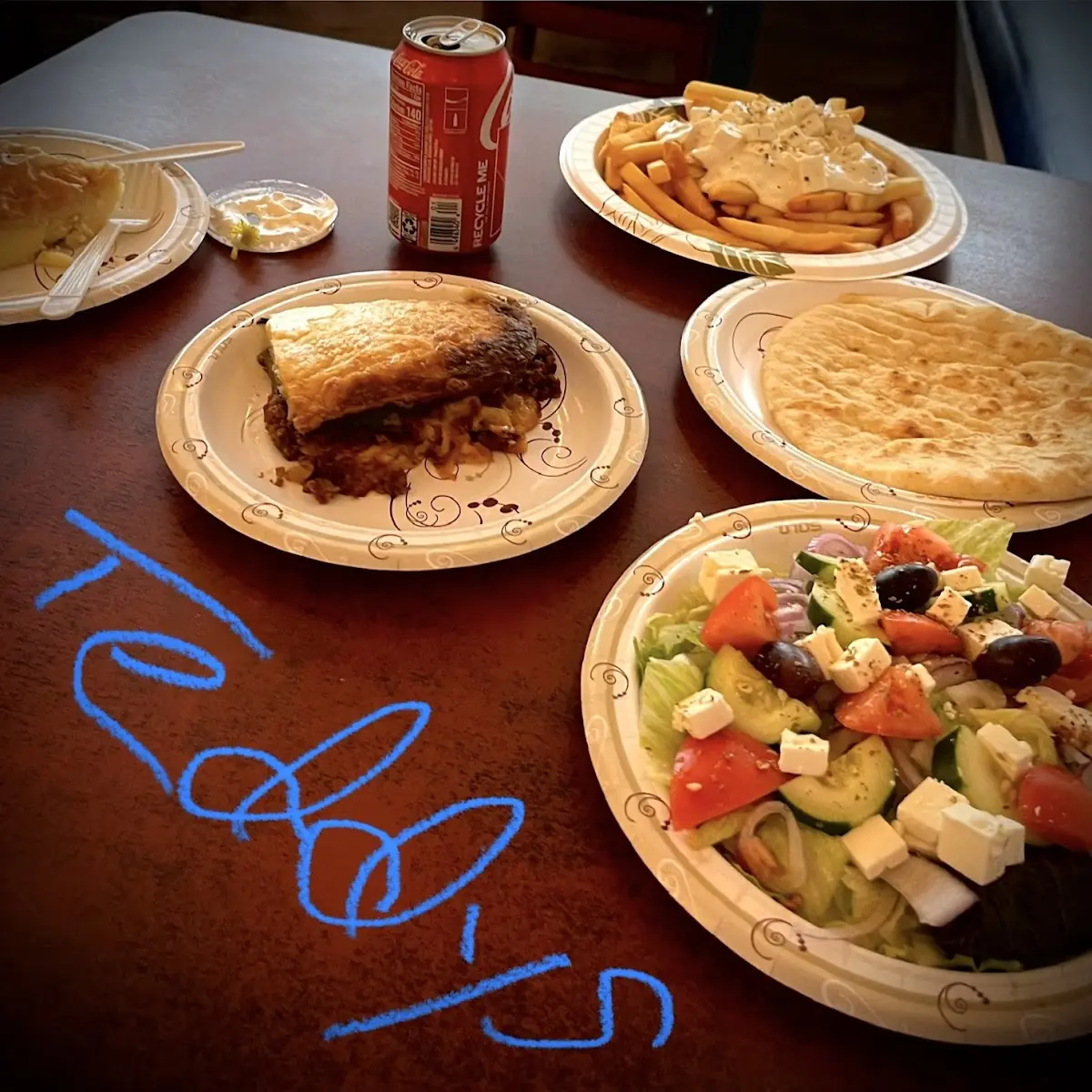 Moussaka Platter