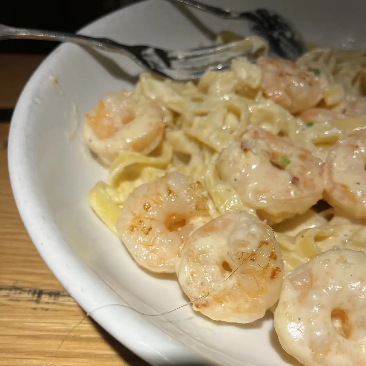 Shrimp Alfredo