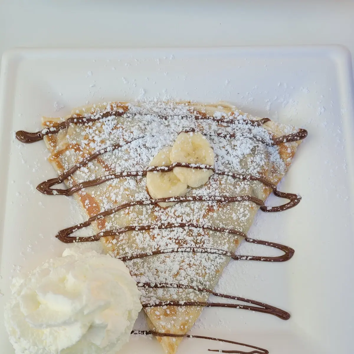 Nutella Banana Crepe