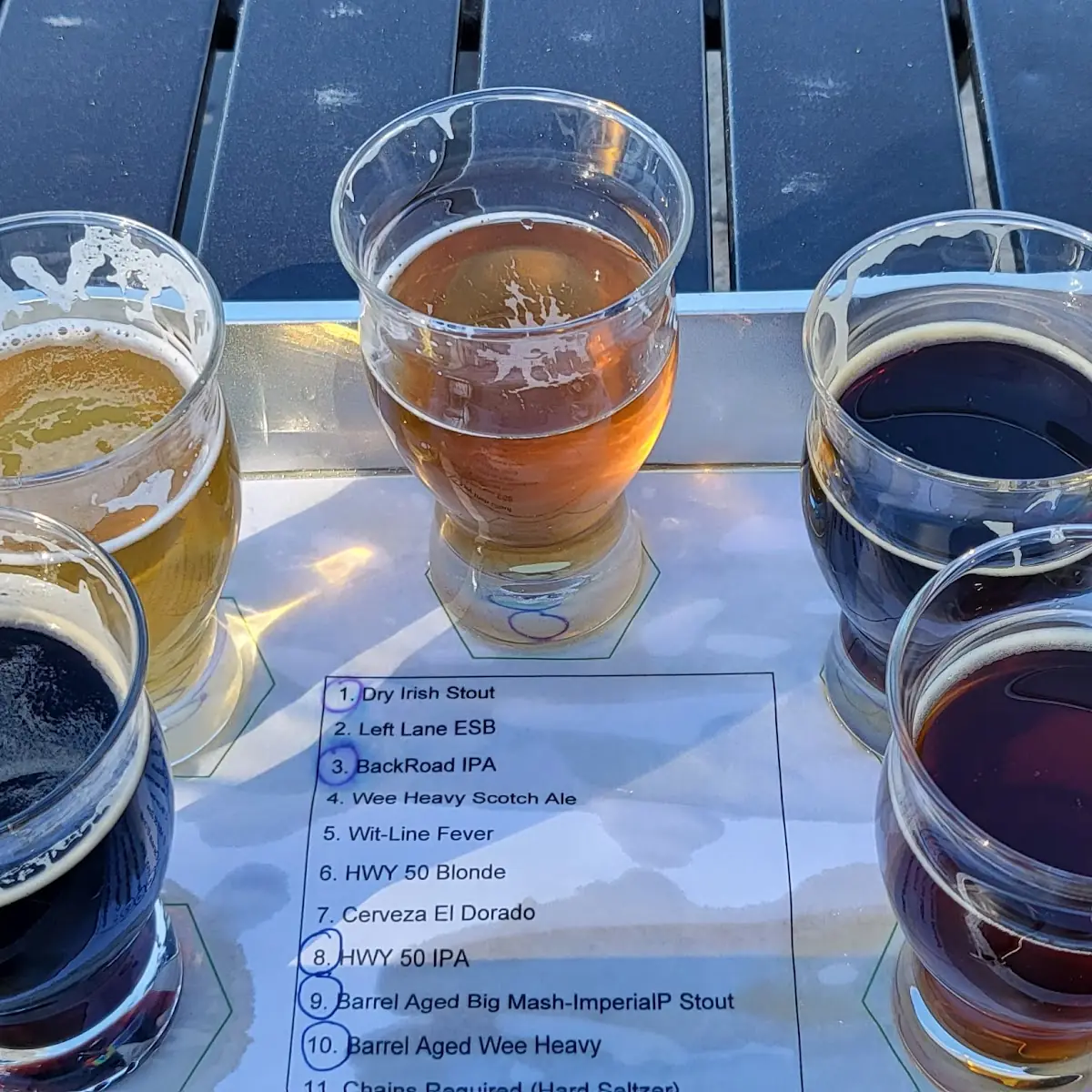 Beer Flight