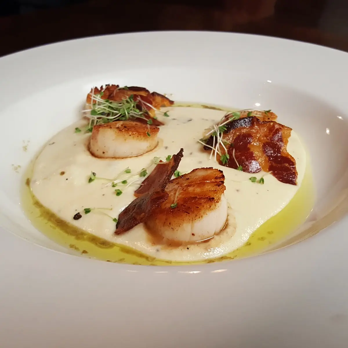 Seared Sea Scallops