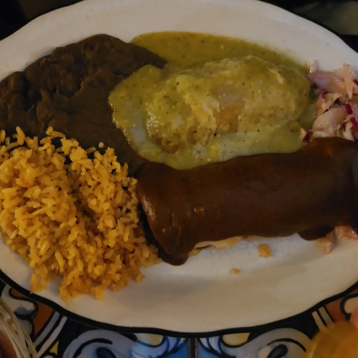 Chicken Burrito Azteca