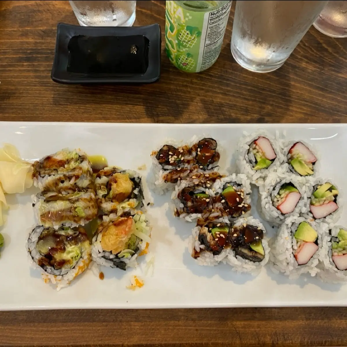 Shrimp Tempura Roll Eel Avocado Roll