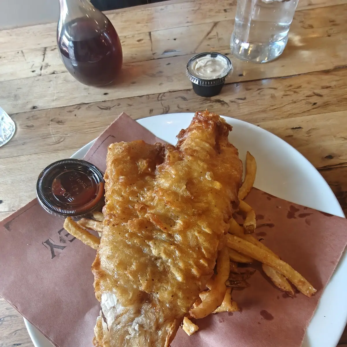 Beer-Battered Fish and Chips