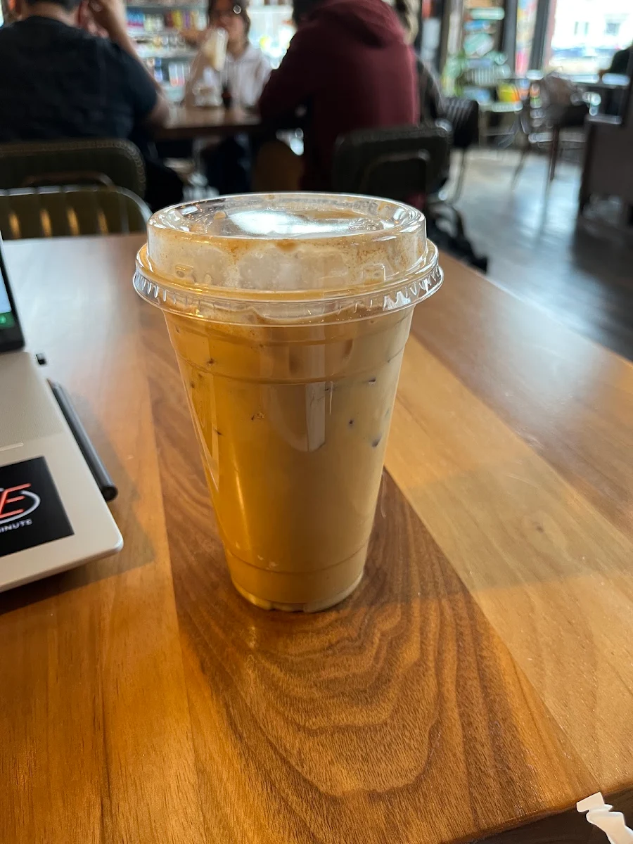 Iced Salted Caramel Latte