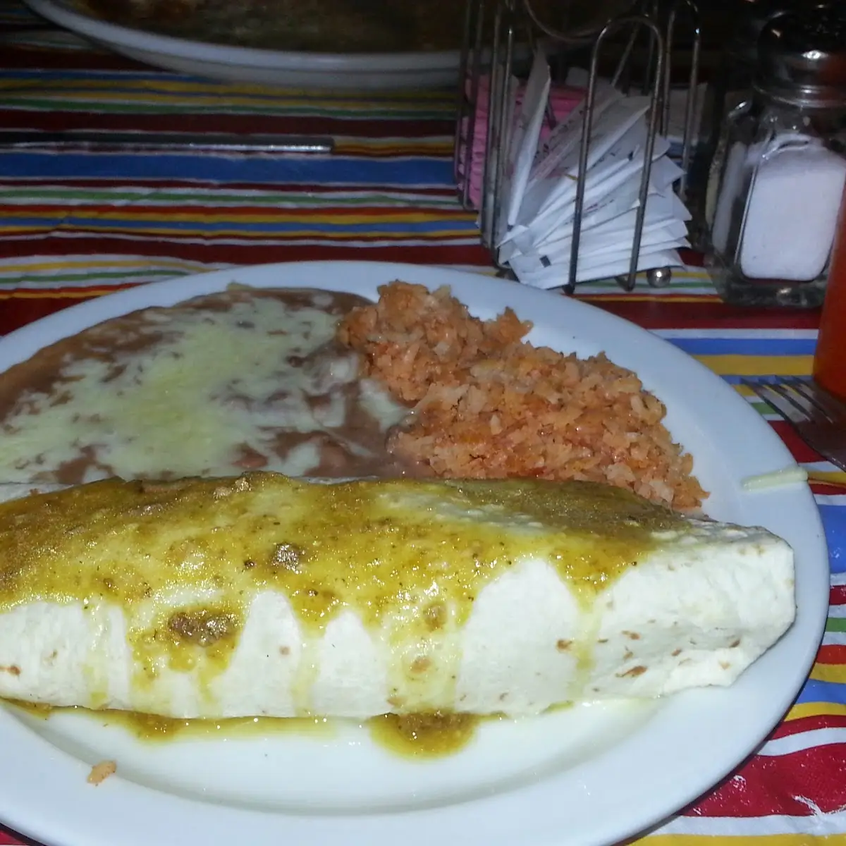 Burrito Chile Verde