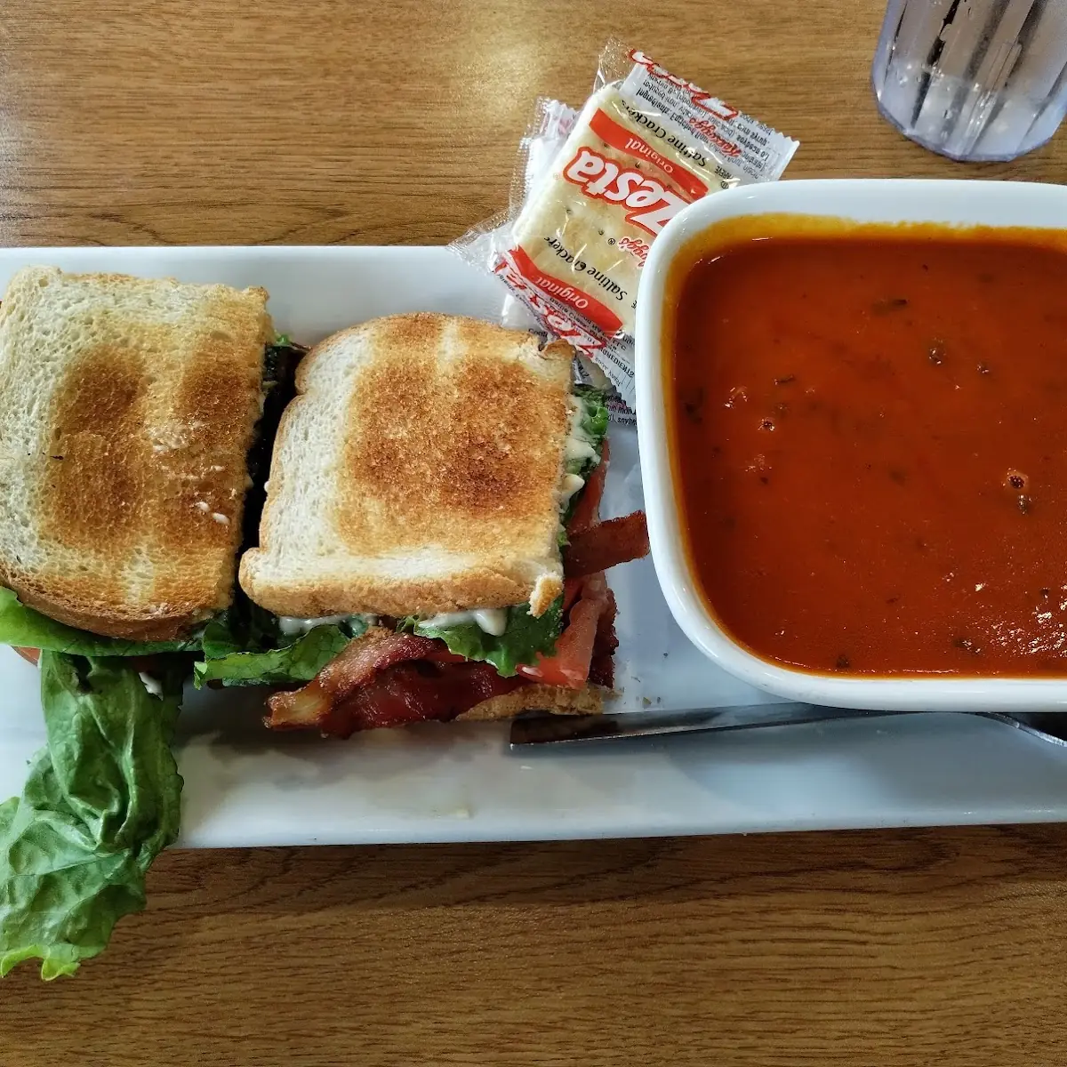 blt and Tomato Basil Soup
