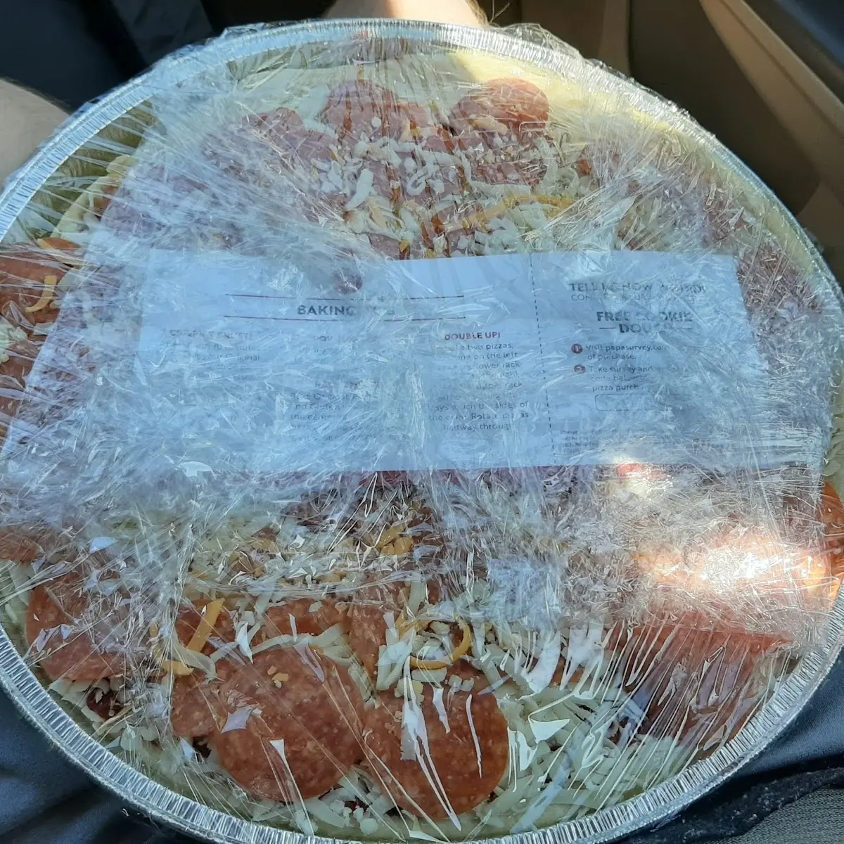 Pepperoni Pan Pizza