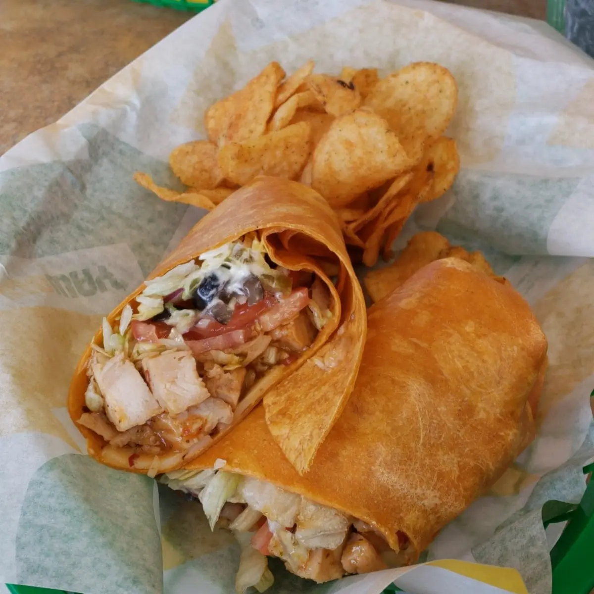 Teriyaki Chicken Wrap Baby