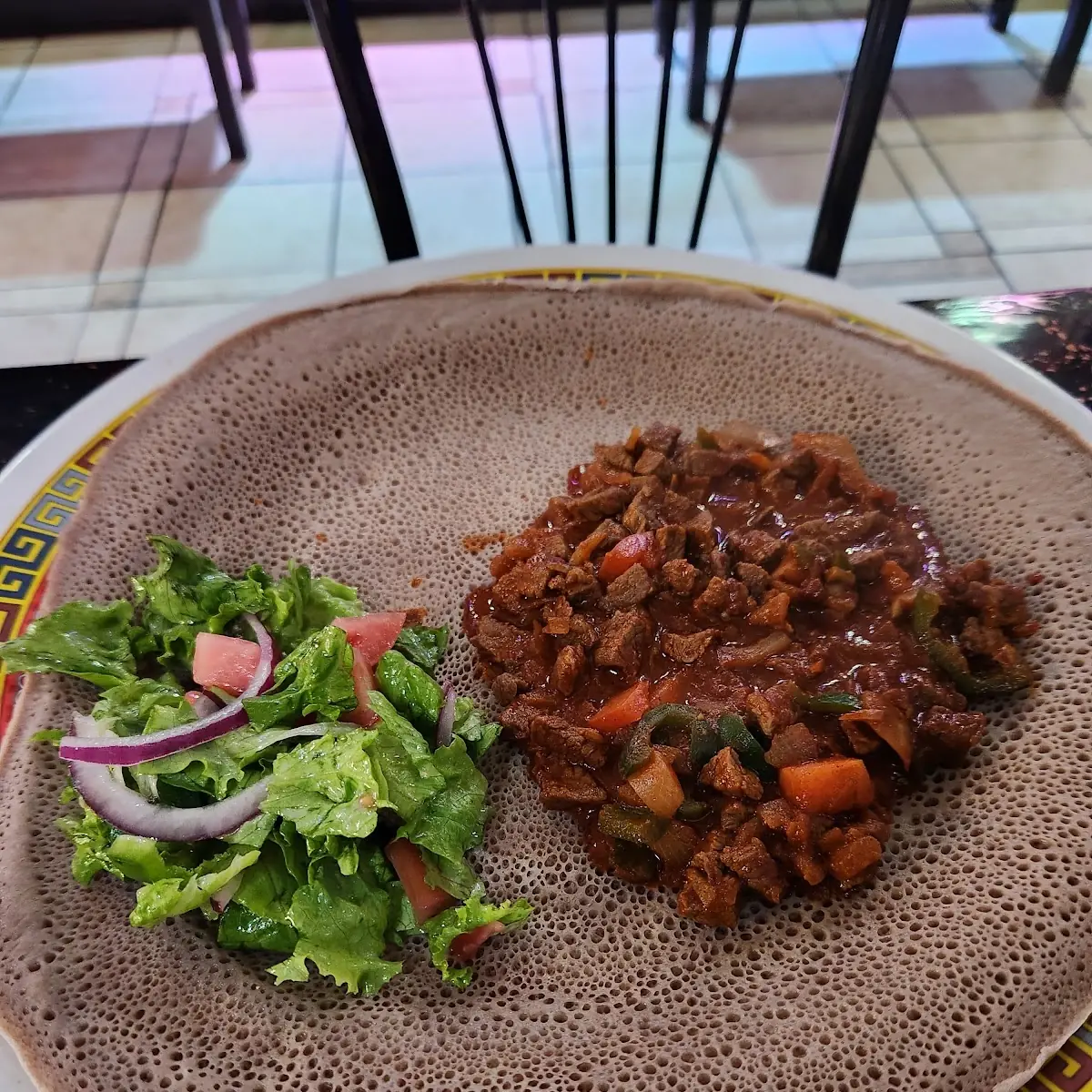 TIBS with Injera