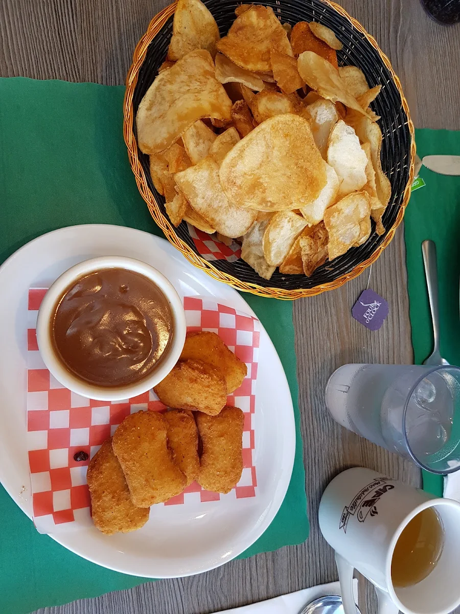 Nuggets and Home Fries