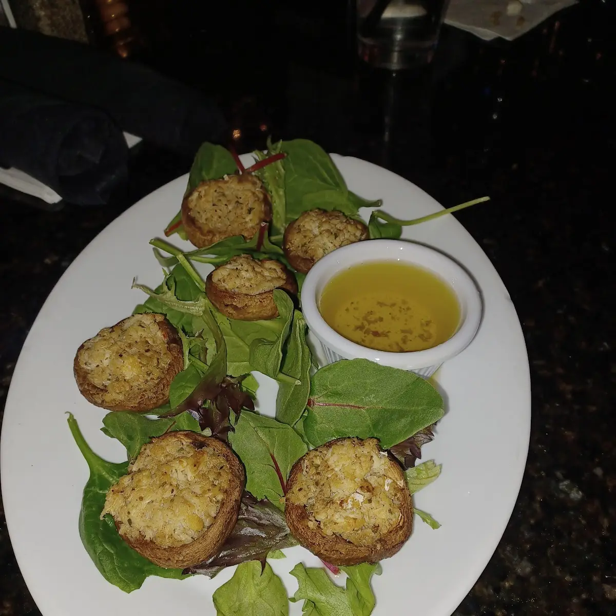 Crab Stuffed Mushrooms