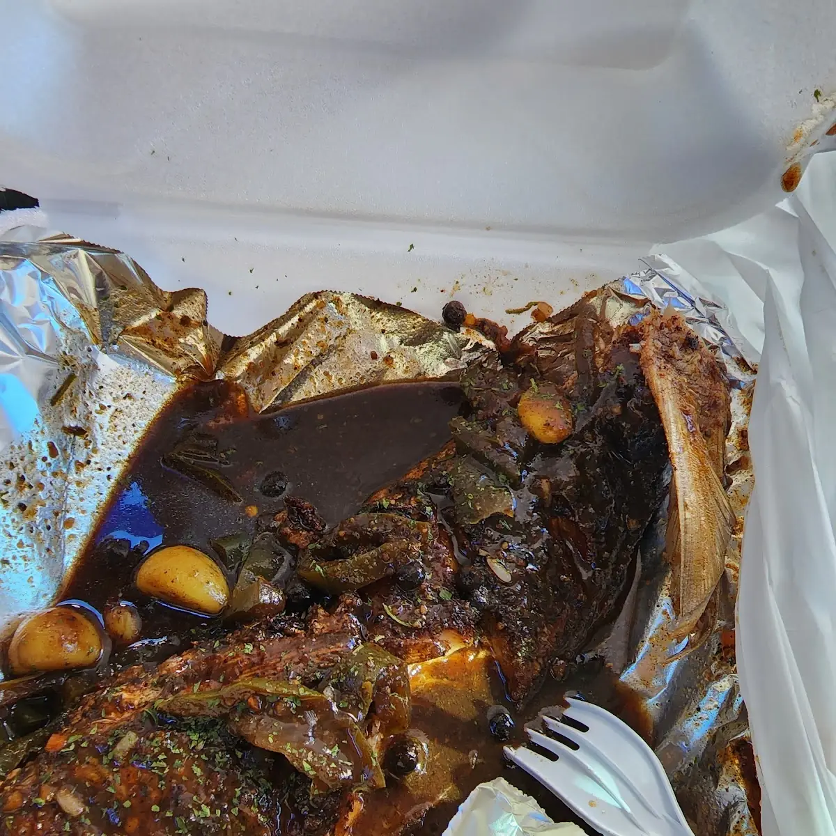 Brown Stew Fish