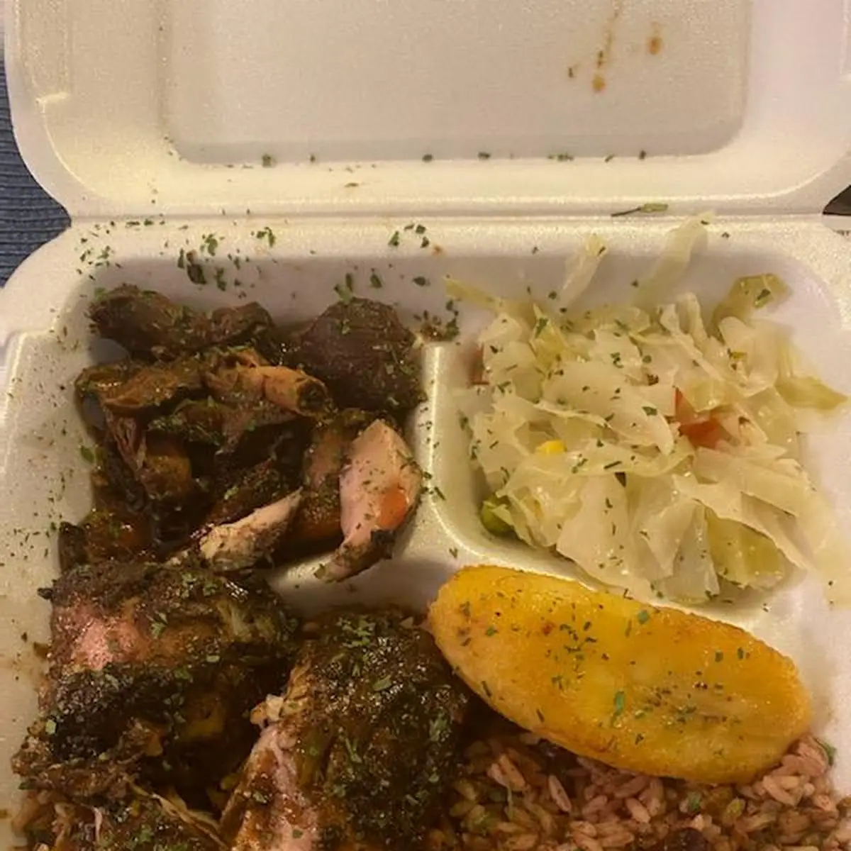 Jerk Chicken on Top