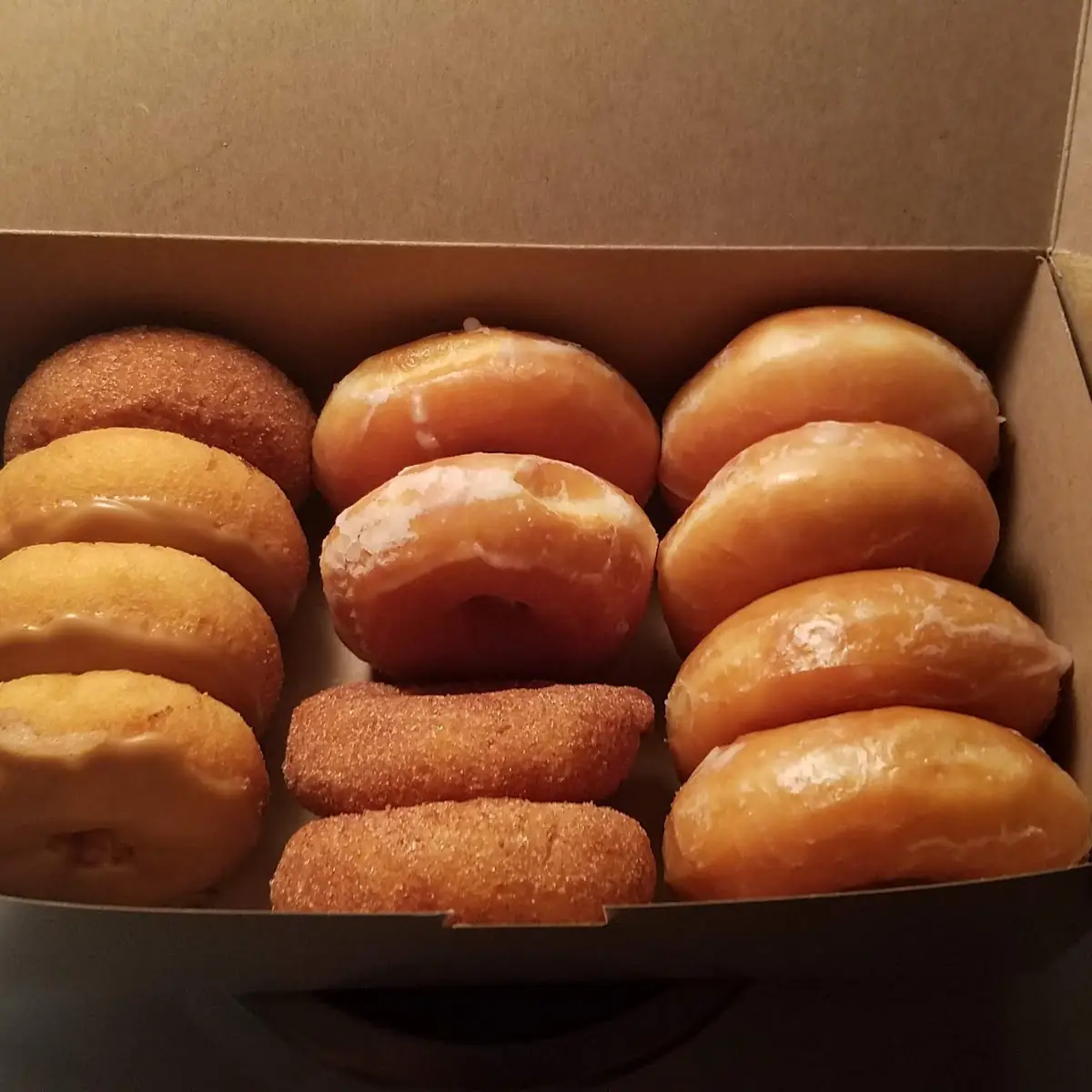 Maple Cinnamon and Glazed Donuts