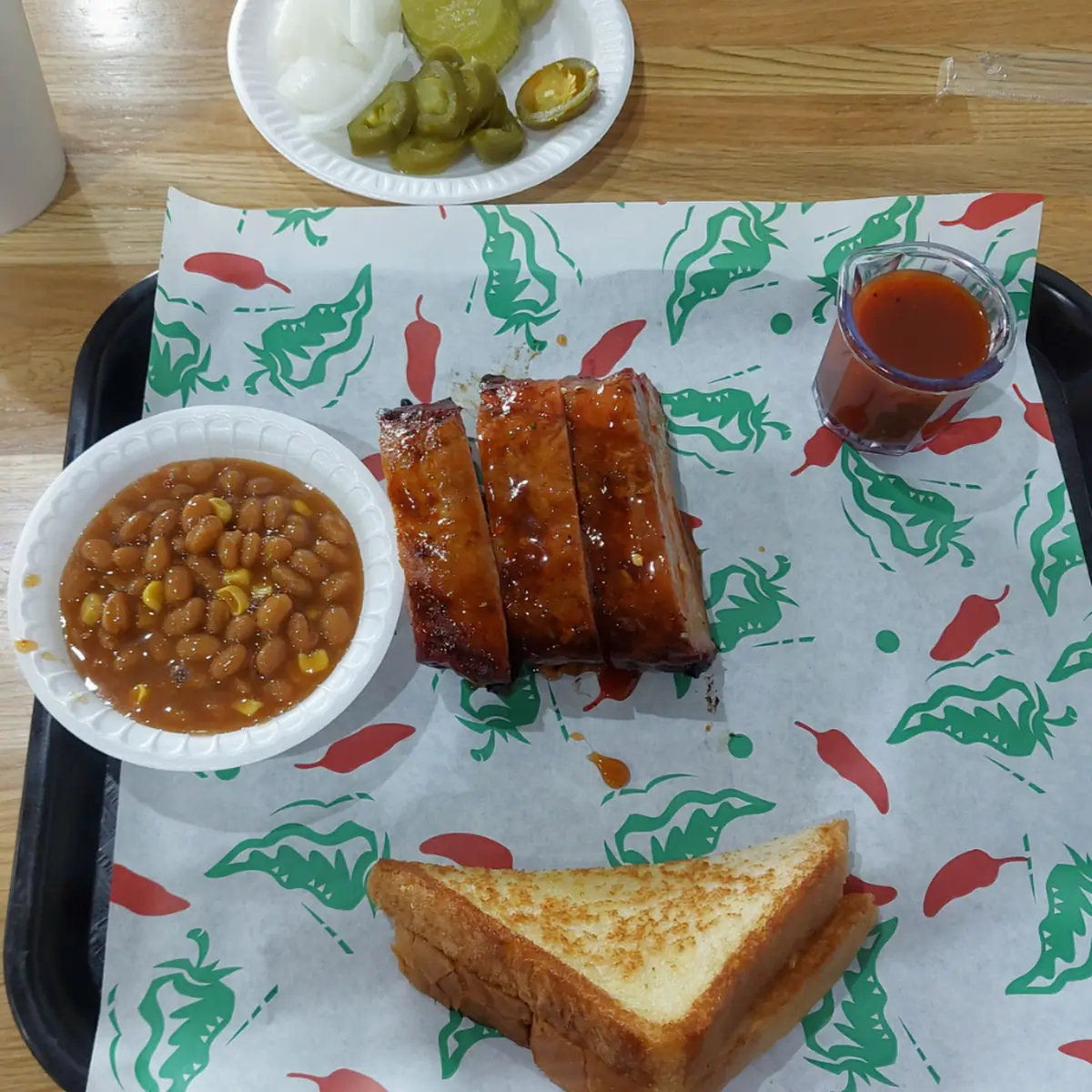 Ribs Baked Beans