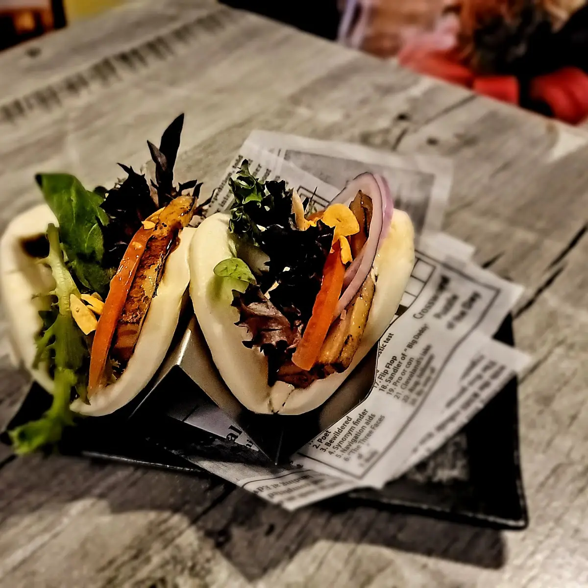Pork Belly Bun Sandwich