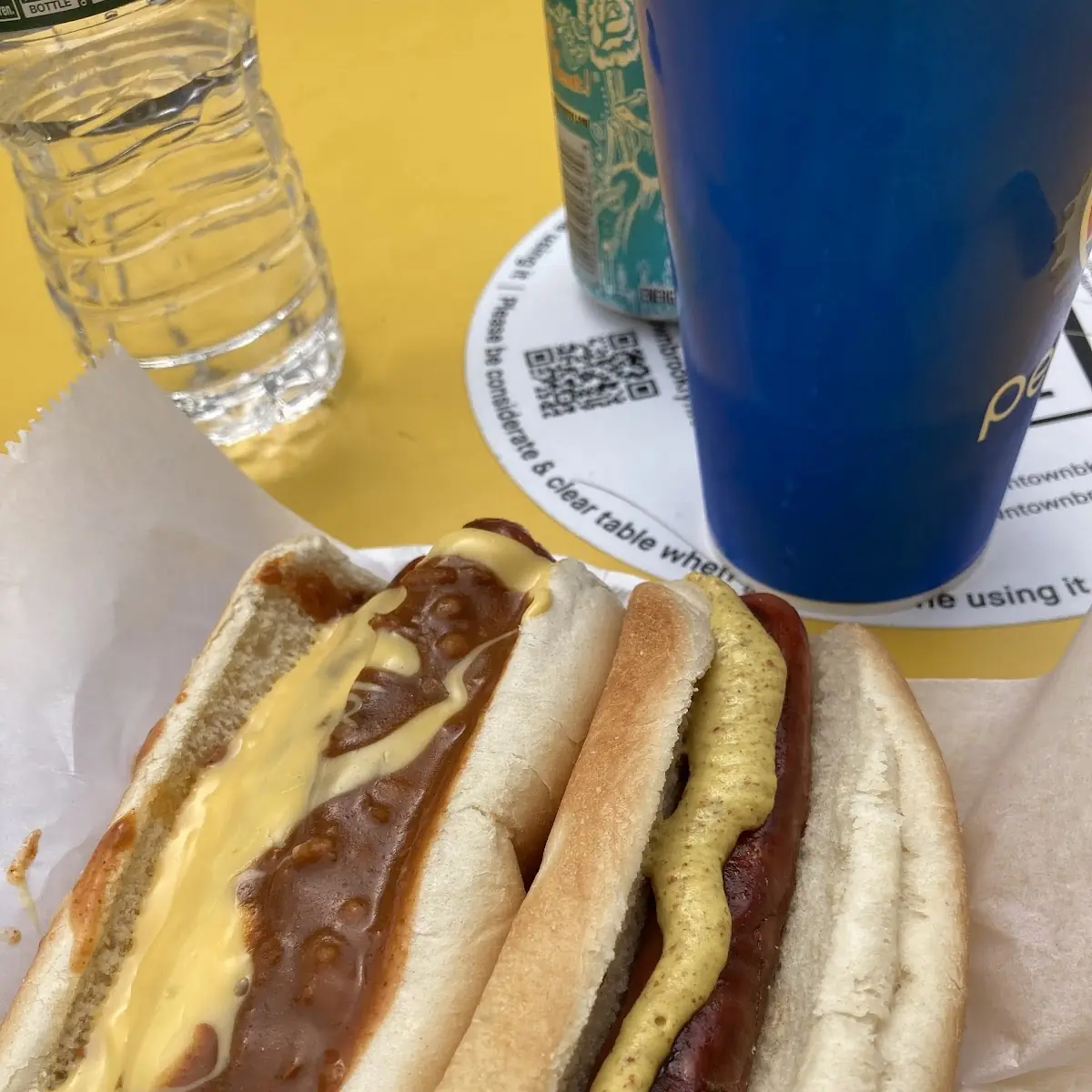 Spicy Sausage Chili Dog