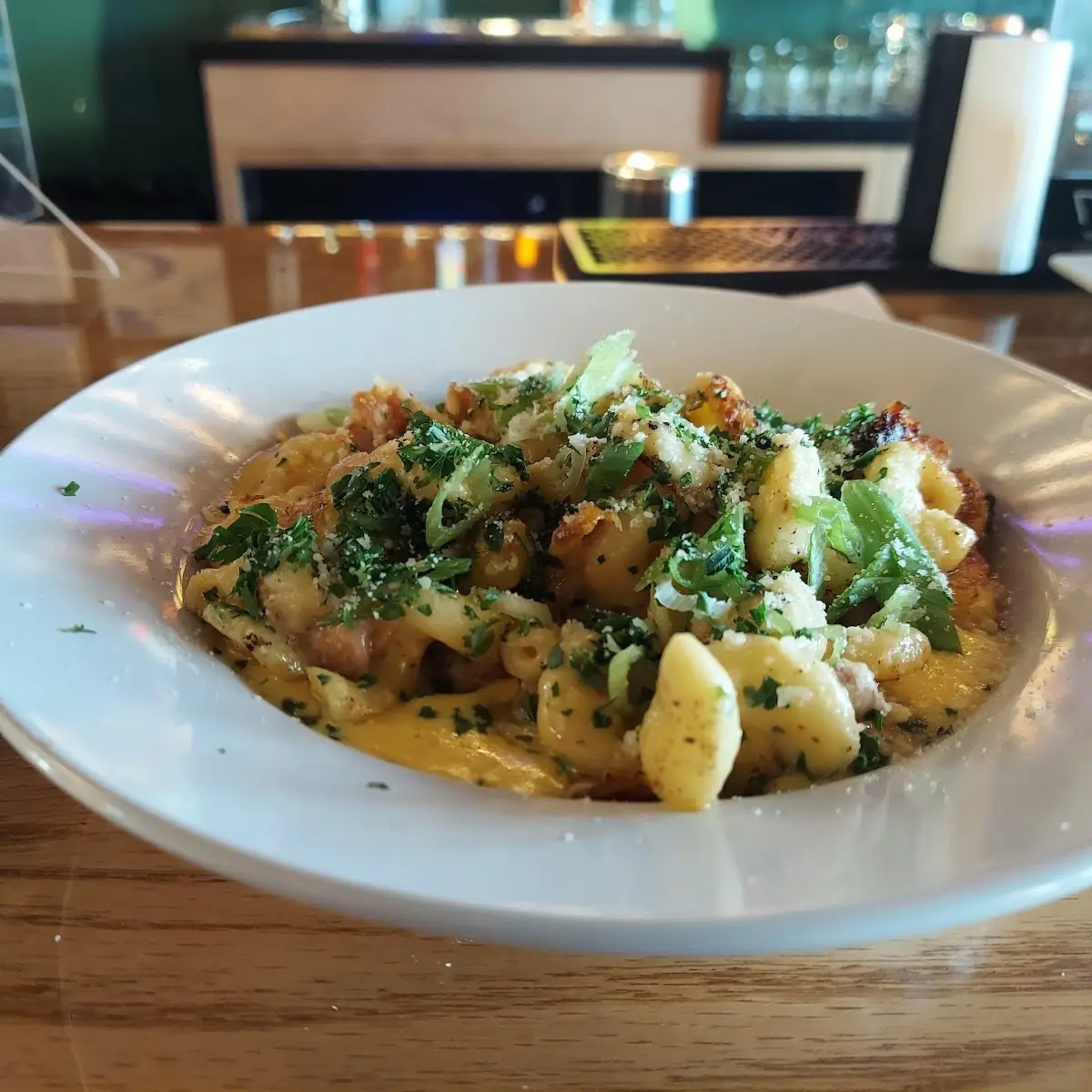 Cast Iron Bacon Mac and Cheese