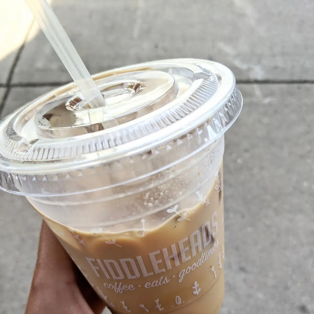 Iced Vanilla Latte