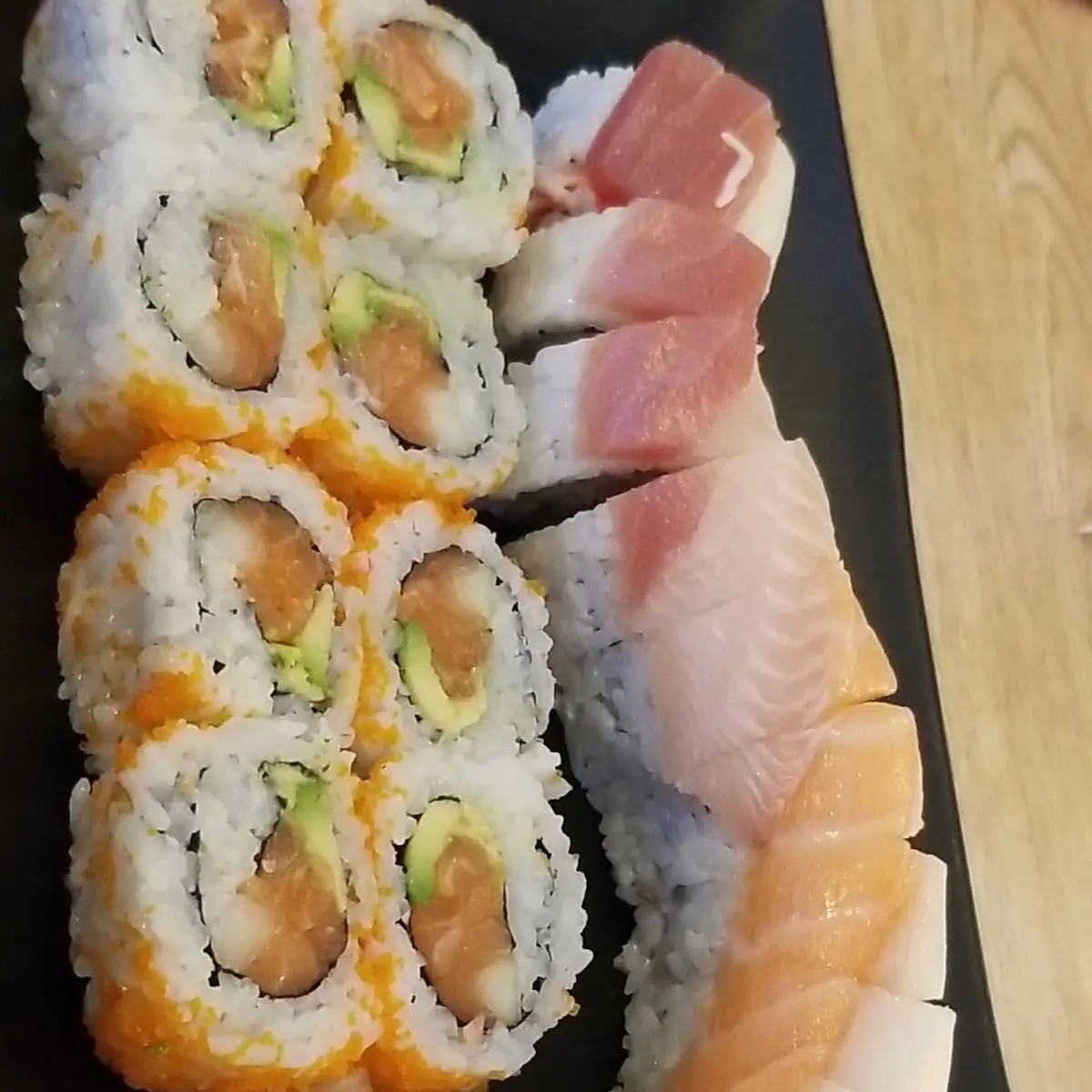 Alaskan & Rainbow Roll