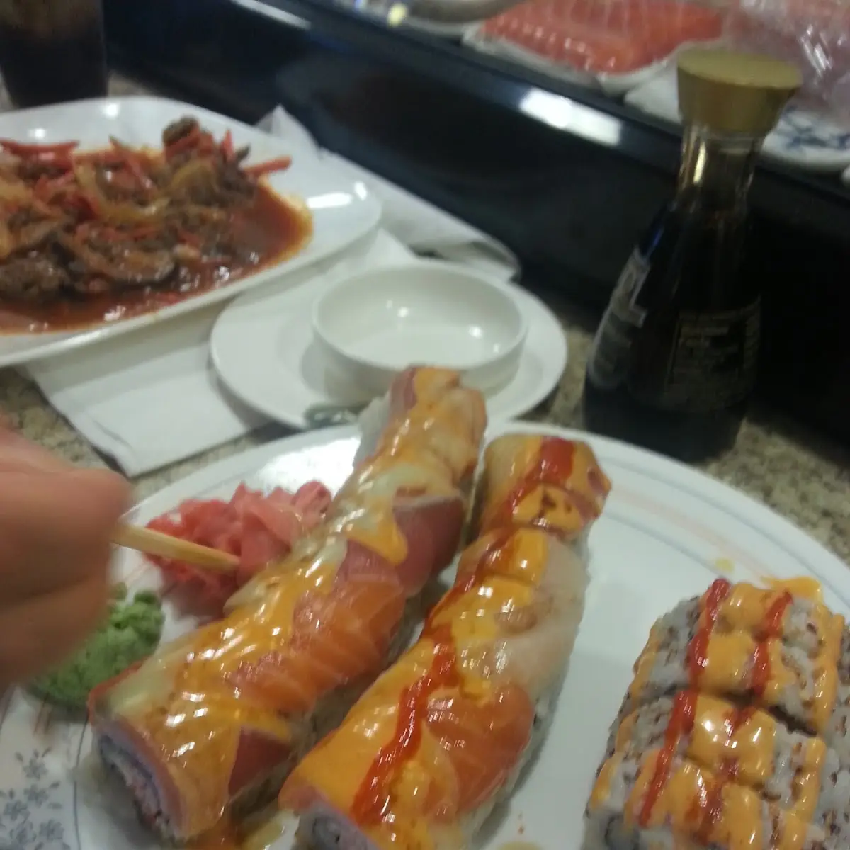 Rainbow Roll Sunset Roll Crazy Roll