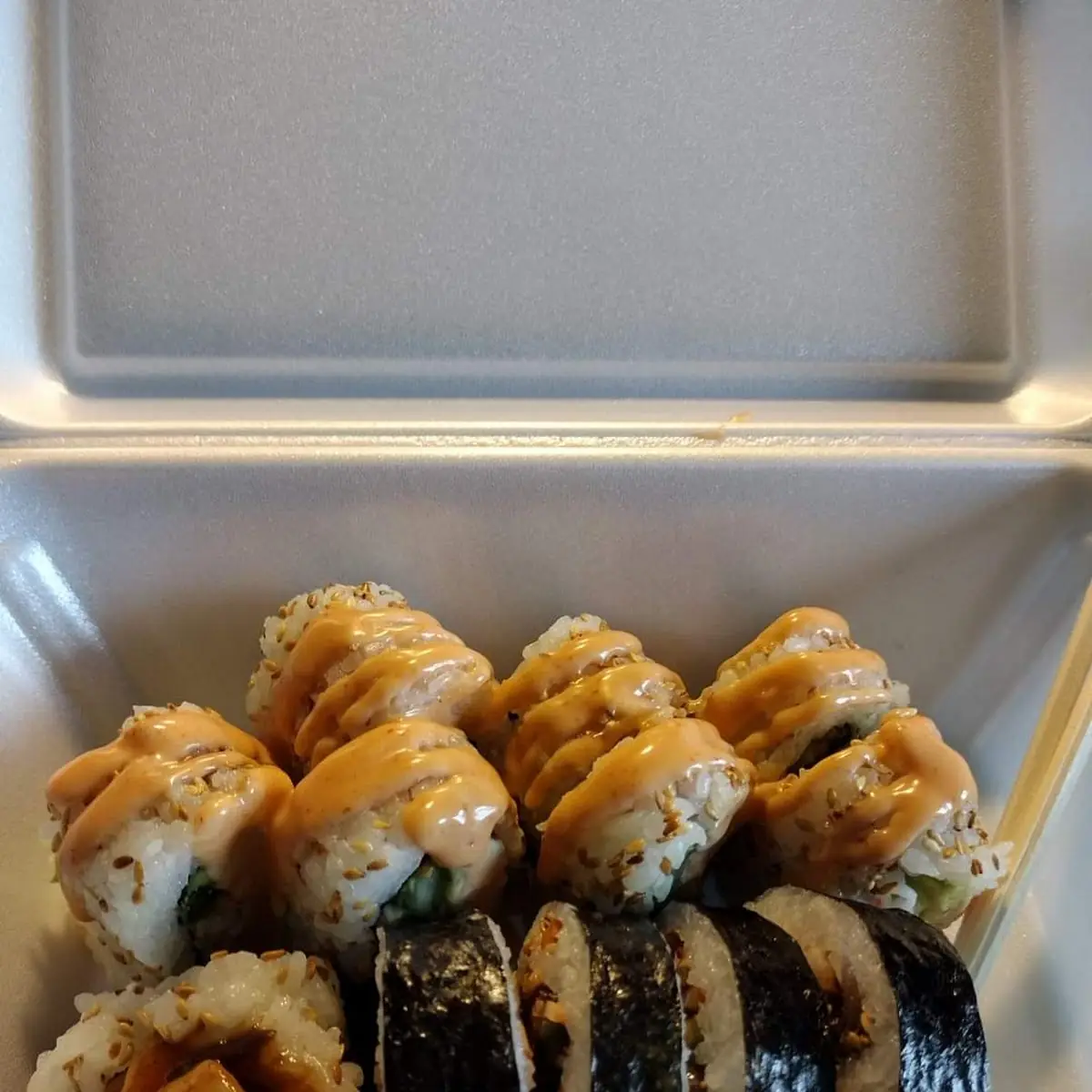 Spicy California Roll and Octopus Roll