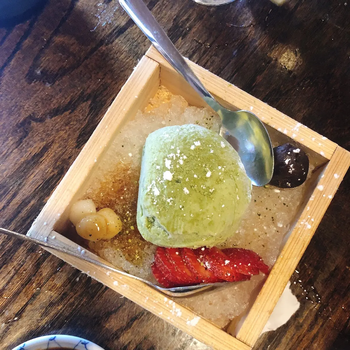 Agedashi Tofu and Mochi