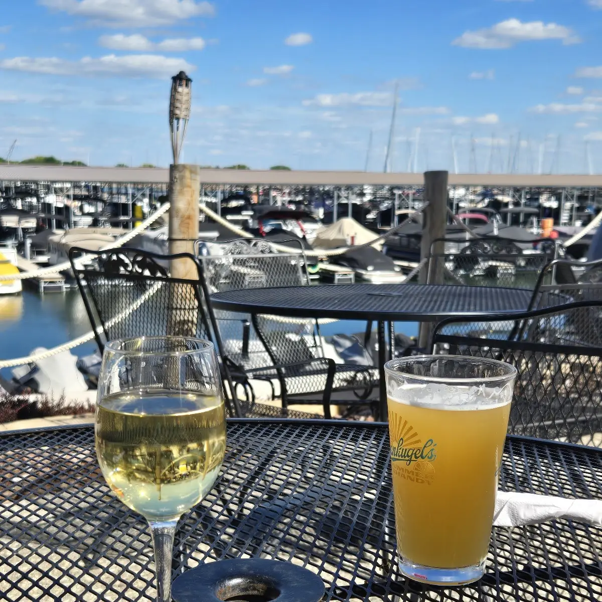 Chardonnay and Blue Moon