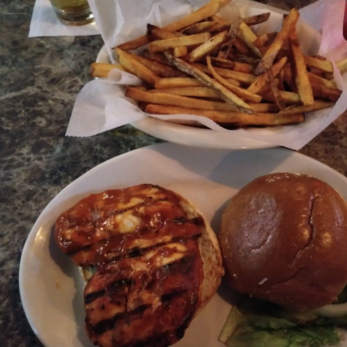 Plains Chicken Sandwich with Hot Sauce