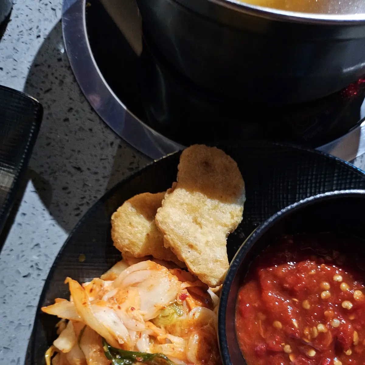 Chicken Nuggets Kimchi Spicy Radish
