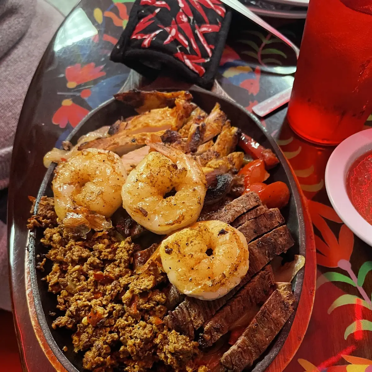 Carne Asada w Shrimp
