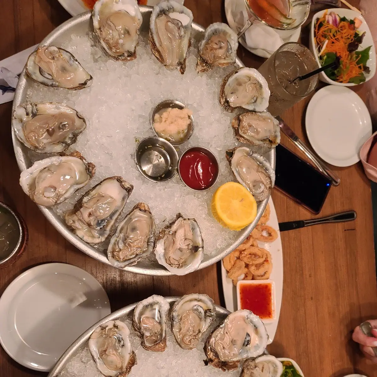 Fresh Gulf Oysters on the Half Shell