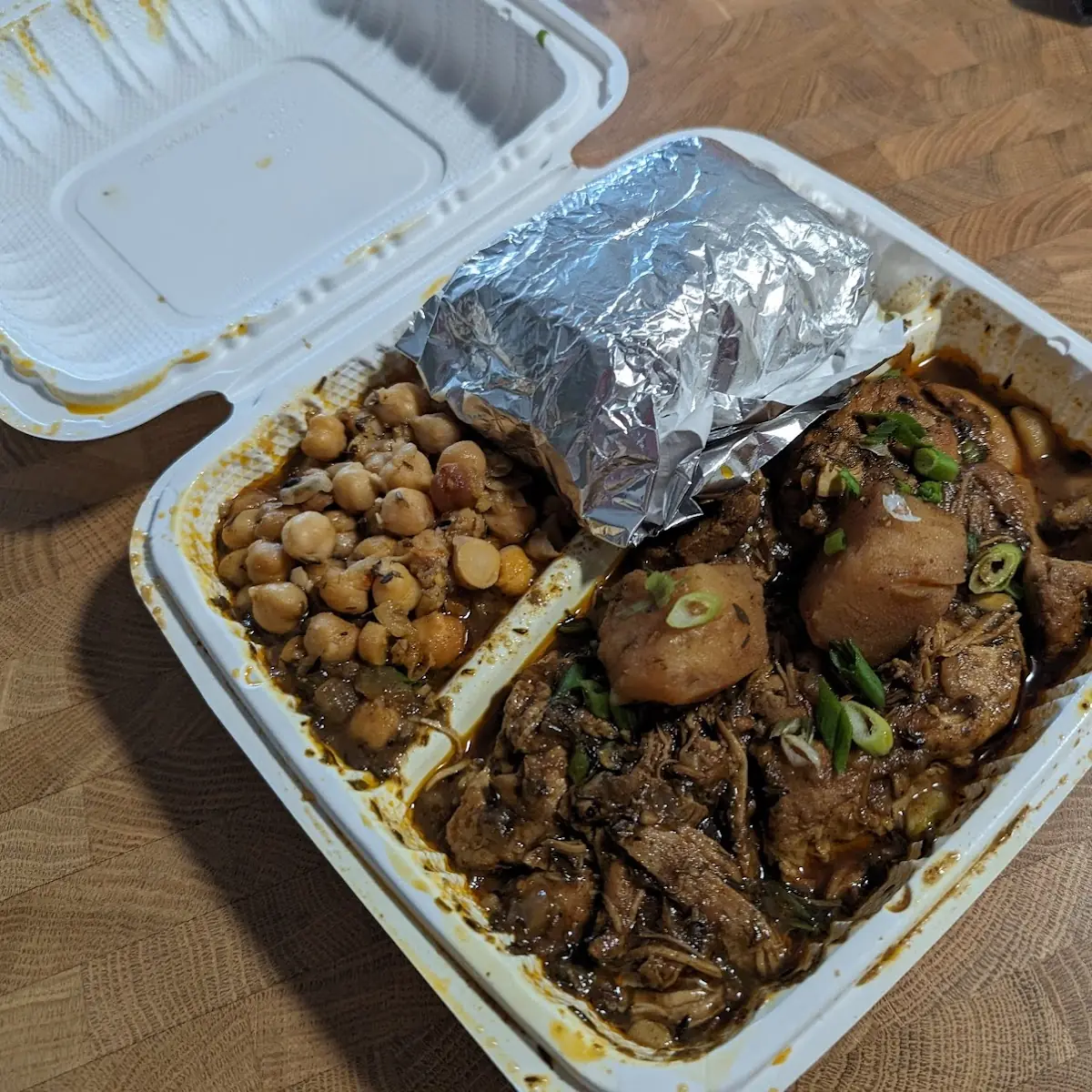 Chicken Curry with Roti