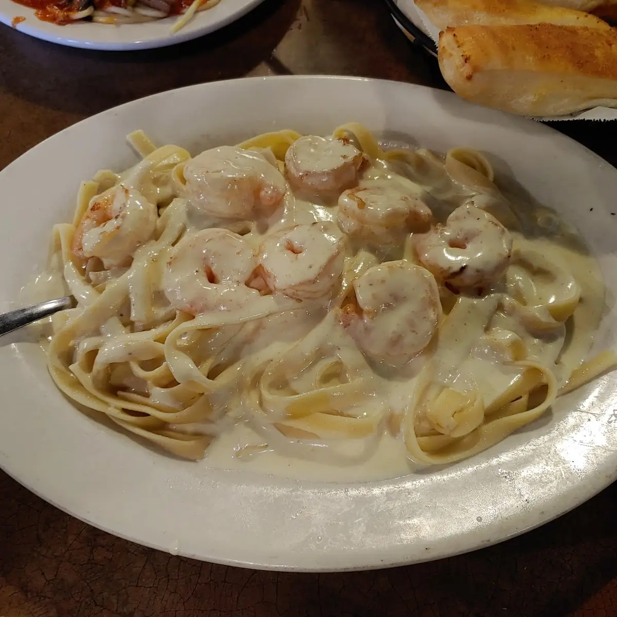 Shrimp Fettuccine Alfredo