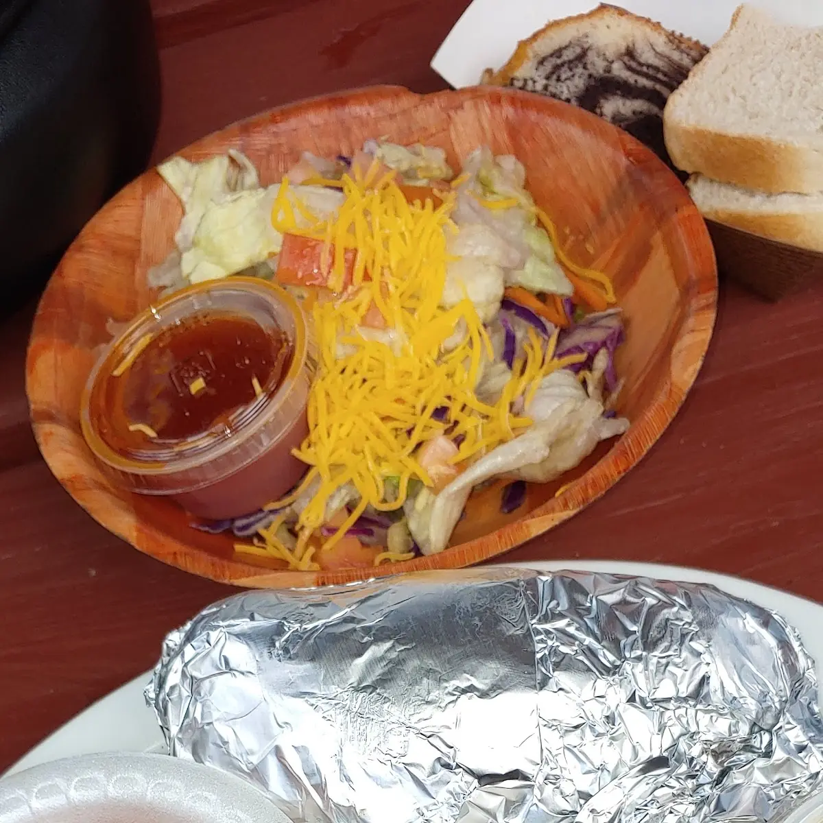 Grilled Fish Baked Potato & Carrots