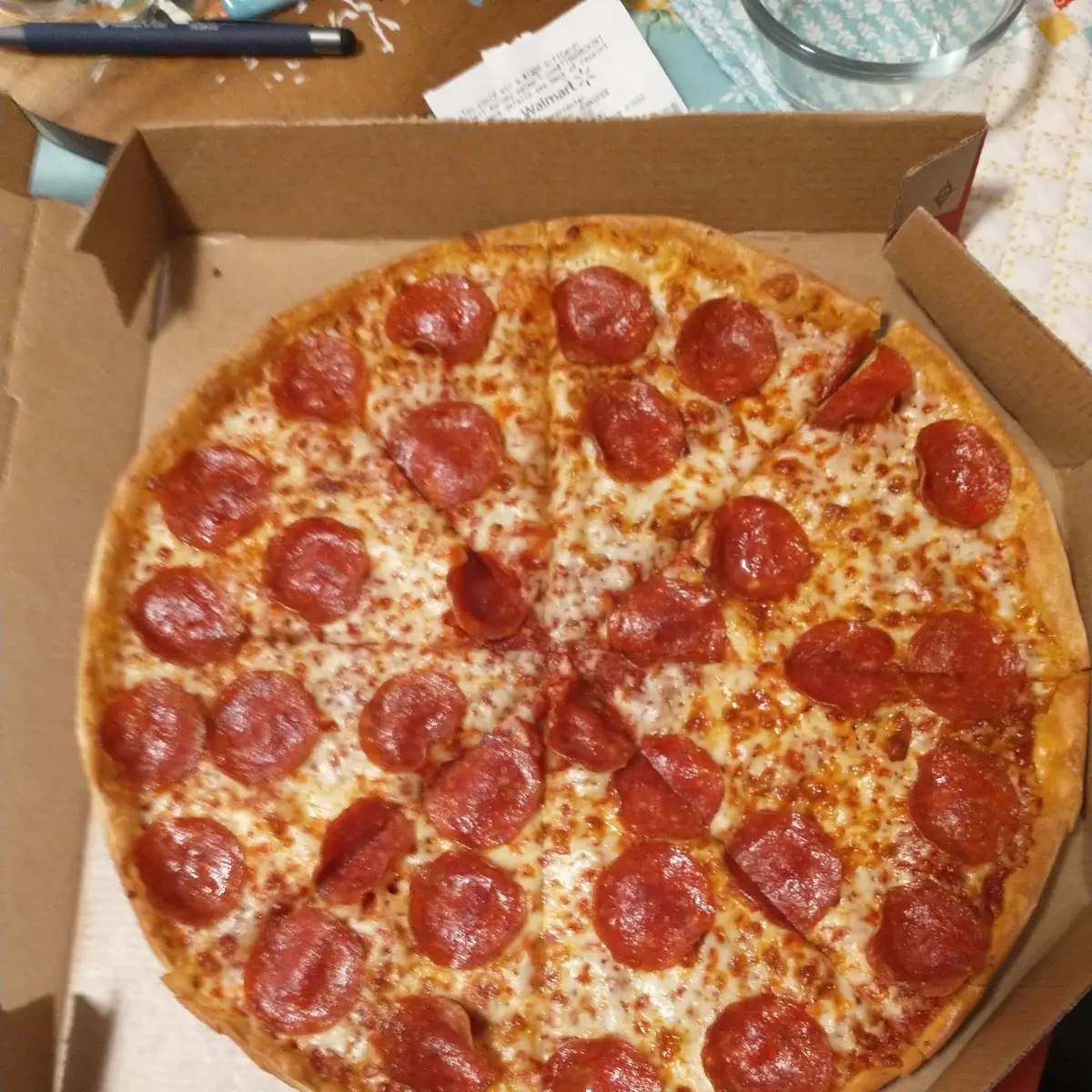 Hot Honey Pepperoni Pizza