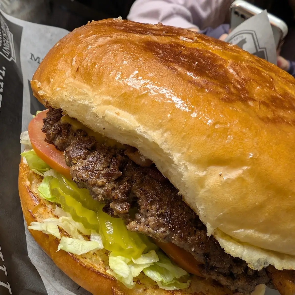 Avocado Bacon Cheeseburger