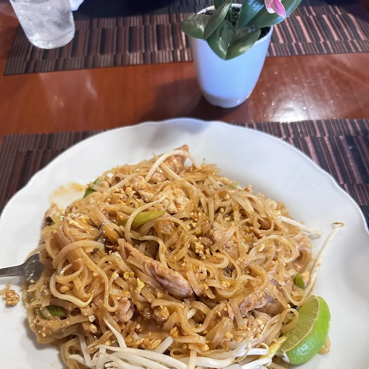 Phad Thai with Shrimp