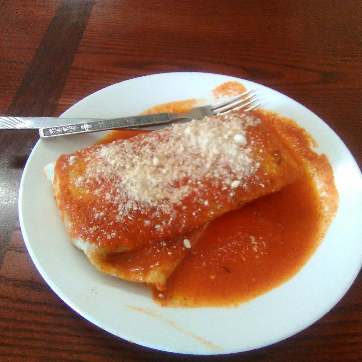 Shredded Beef Burrito