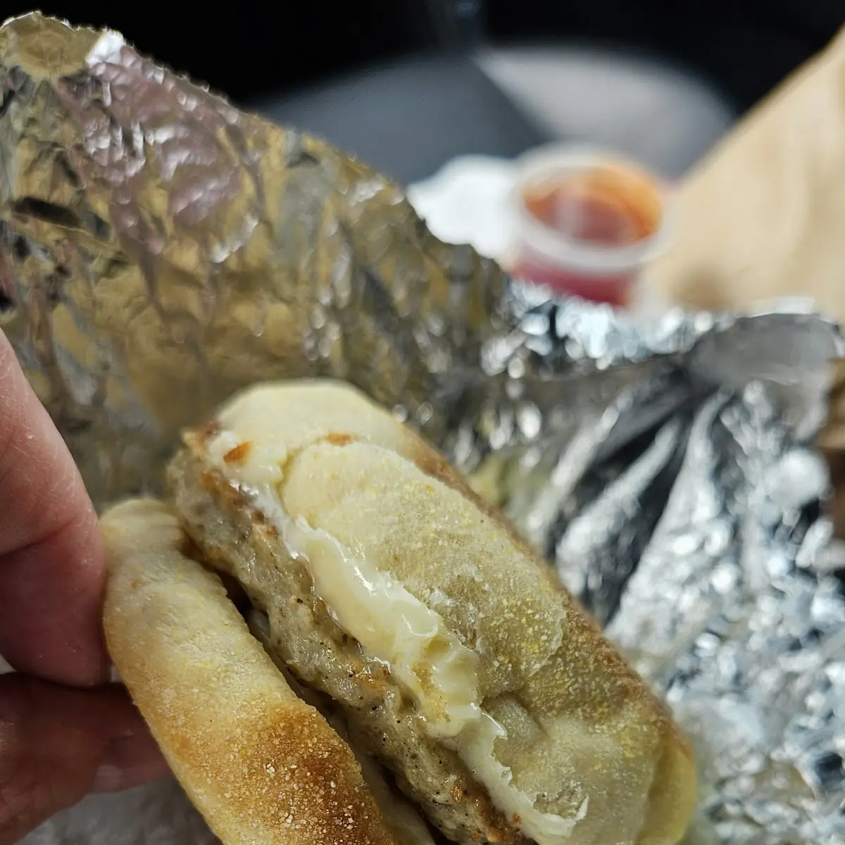 Sausage Egg and Cheese Sandwich