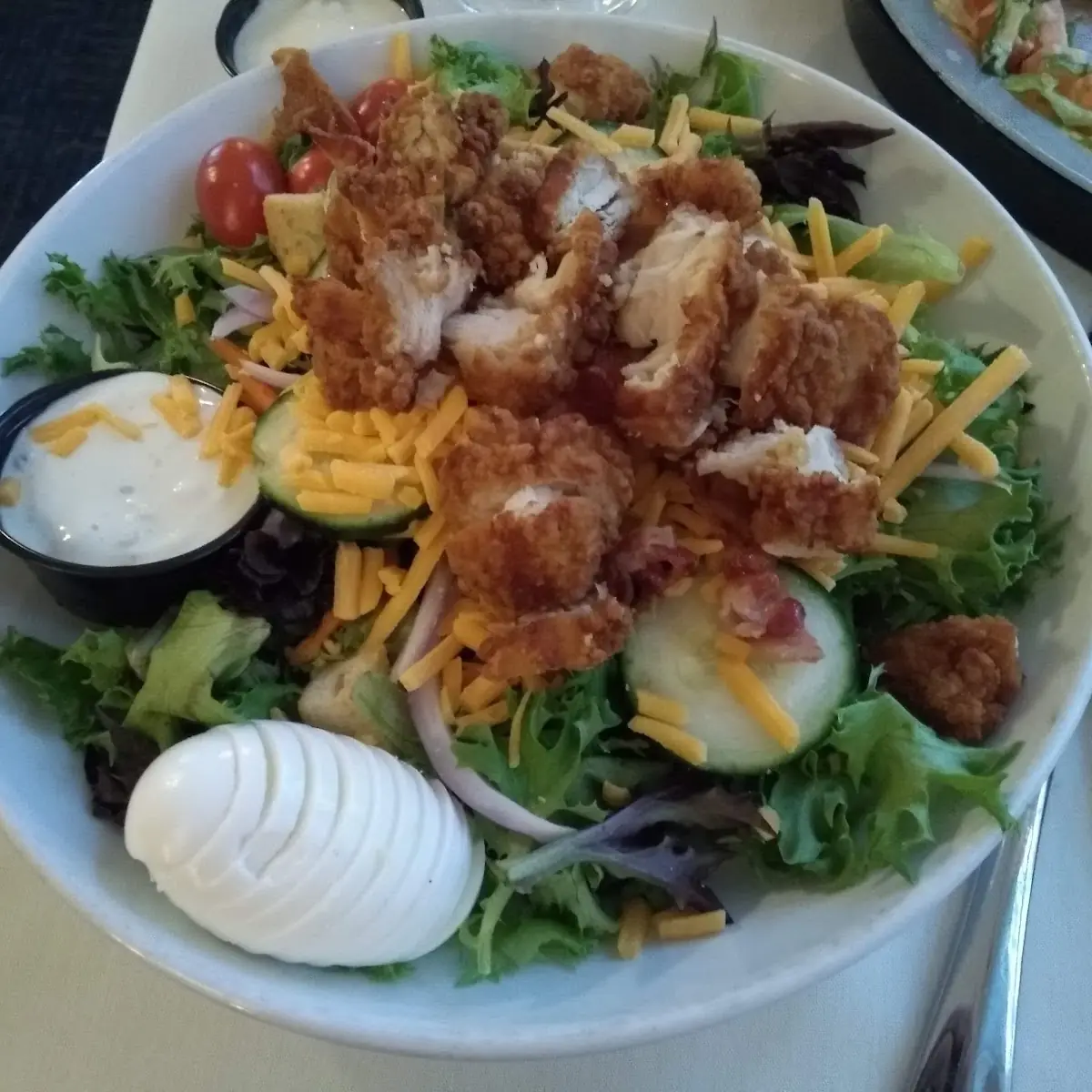Crispy Chicken Salad