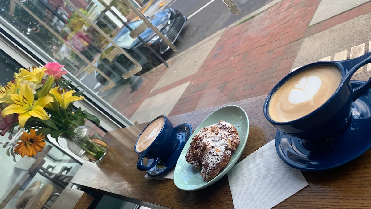 Latte Almond Croissant