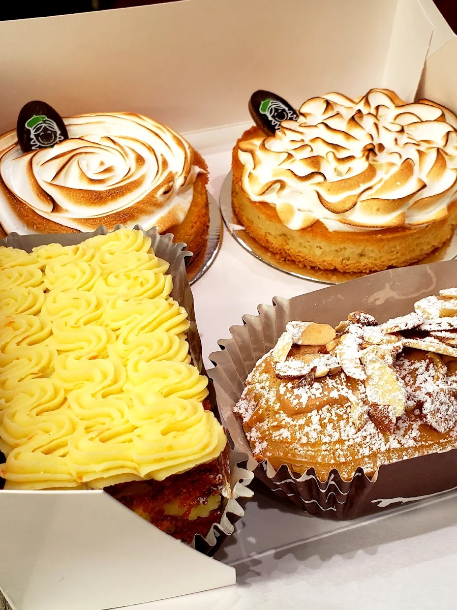 Lemon Tart Carrot Cake Hazelnut Eclair