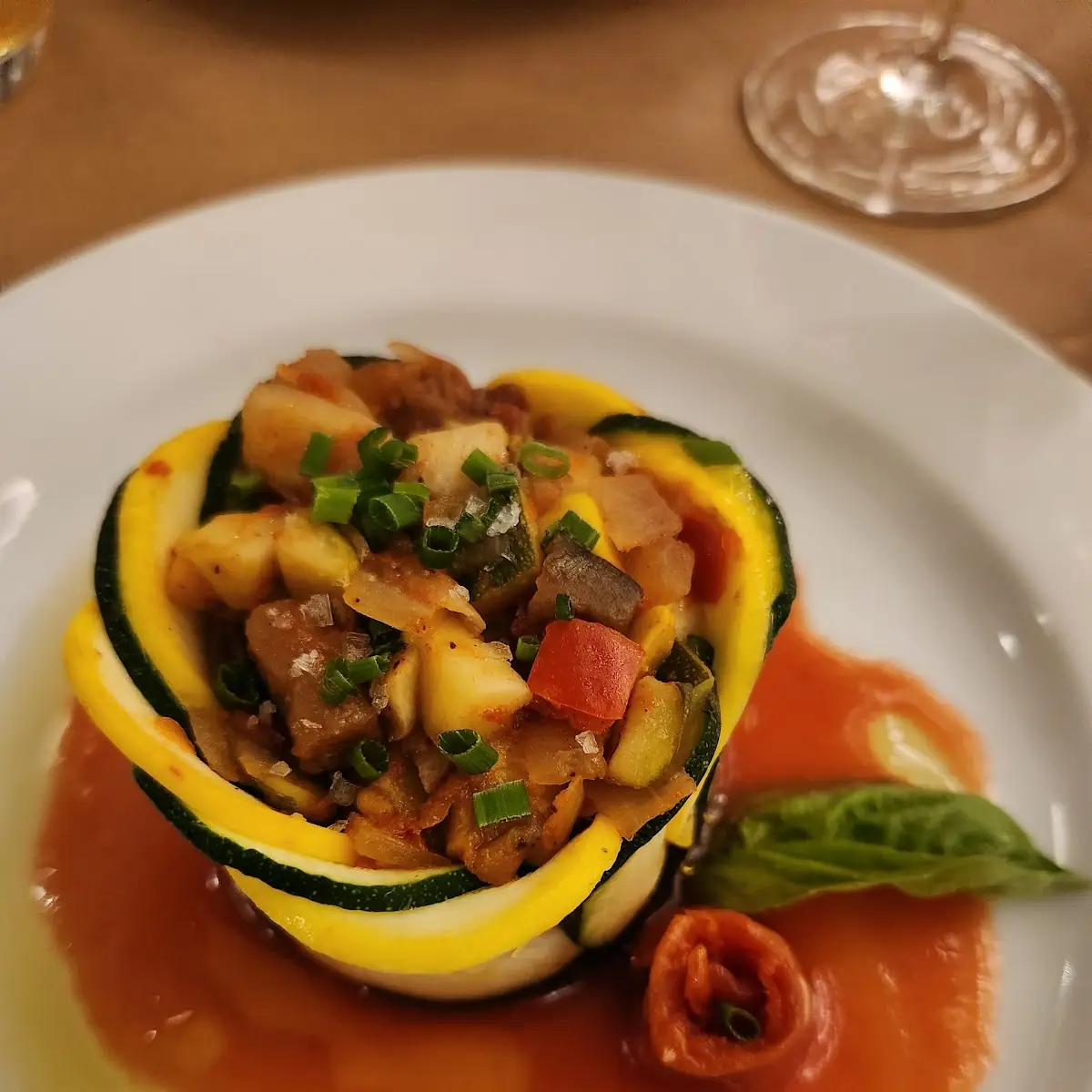 Thursday - Confit Lamb Shank Housemade Ratatouille