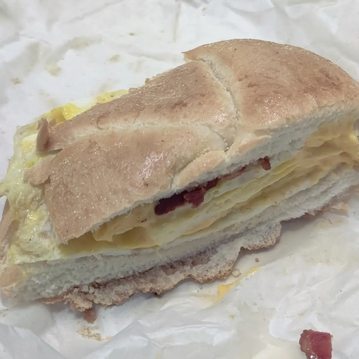 Bacon Egg and Cheese Sandwich