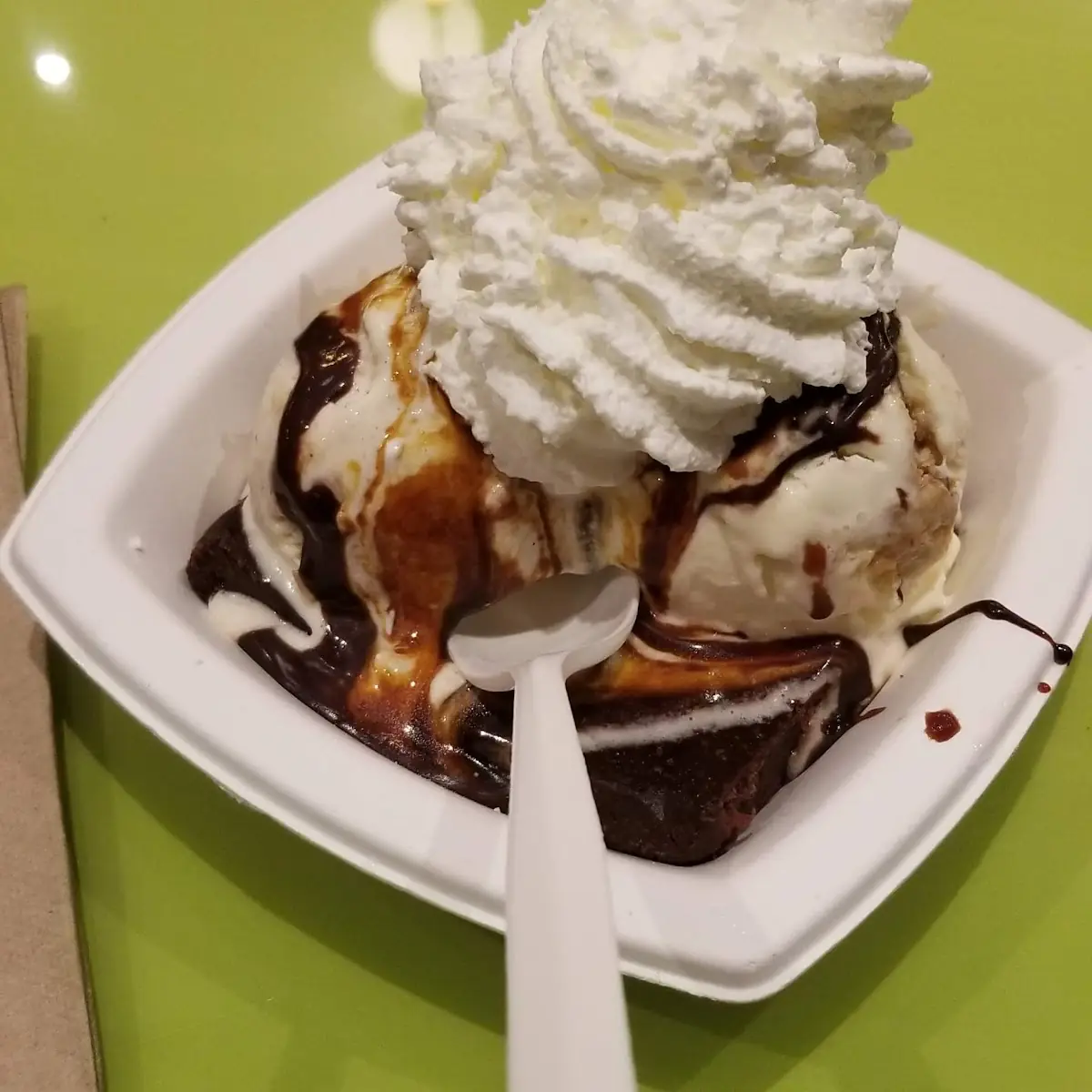 Brownie Sundae