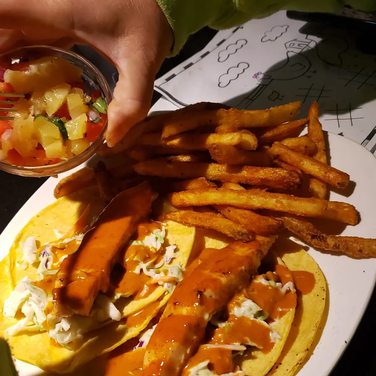 Salmon Tacos