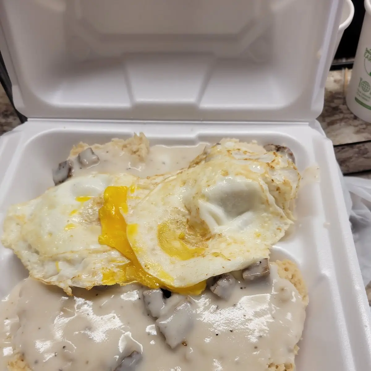 Country Gravy with Biscuits