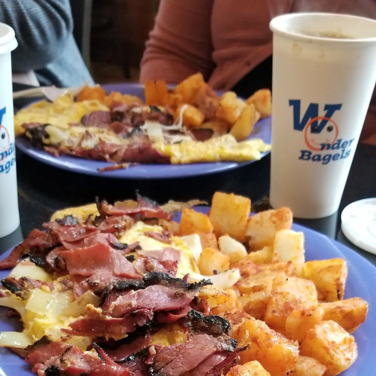Pastrami and Cheese Omelette